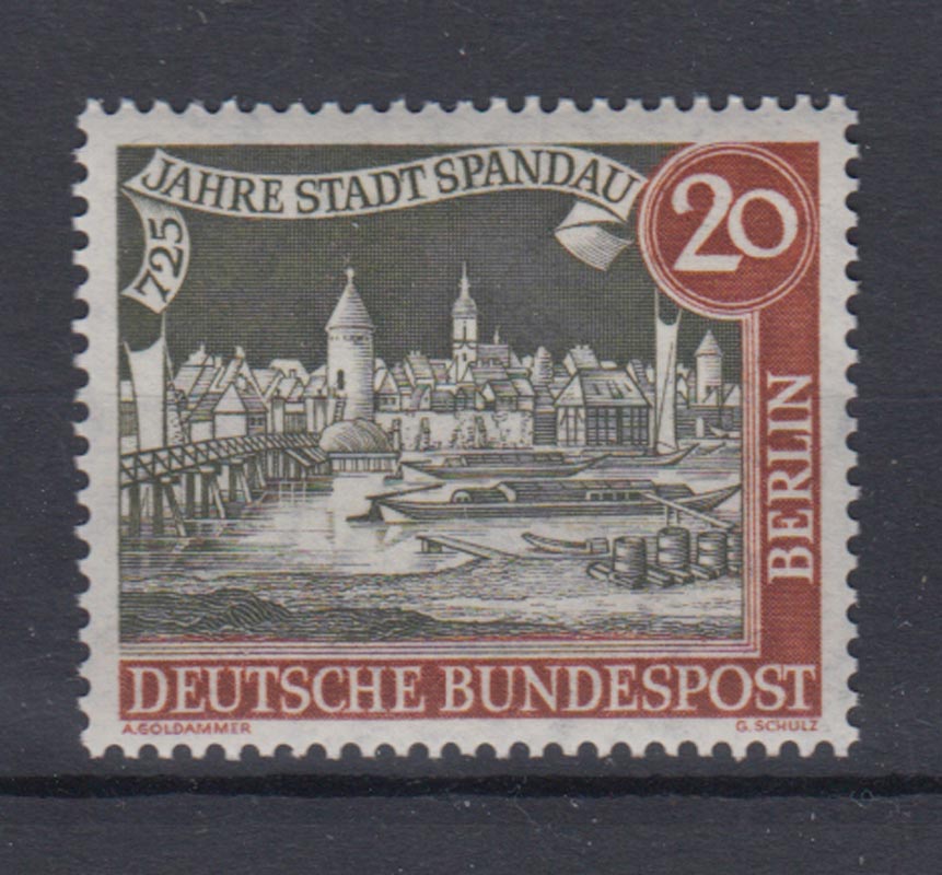 Berlin 159 y 725 Jahre Stadt Spandau 20 Pf postfrisch · Philastudio